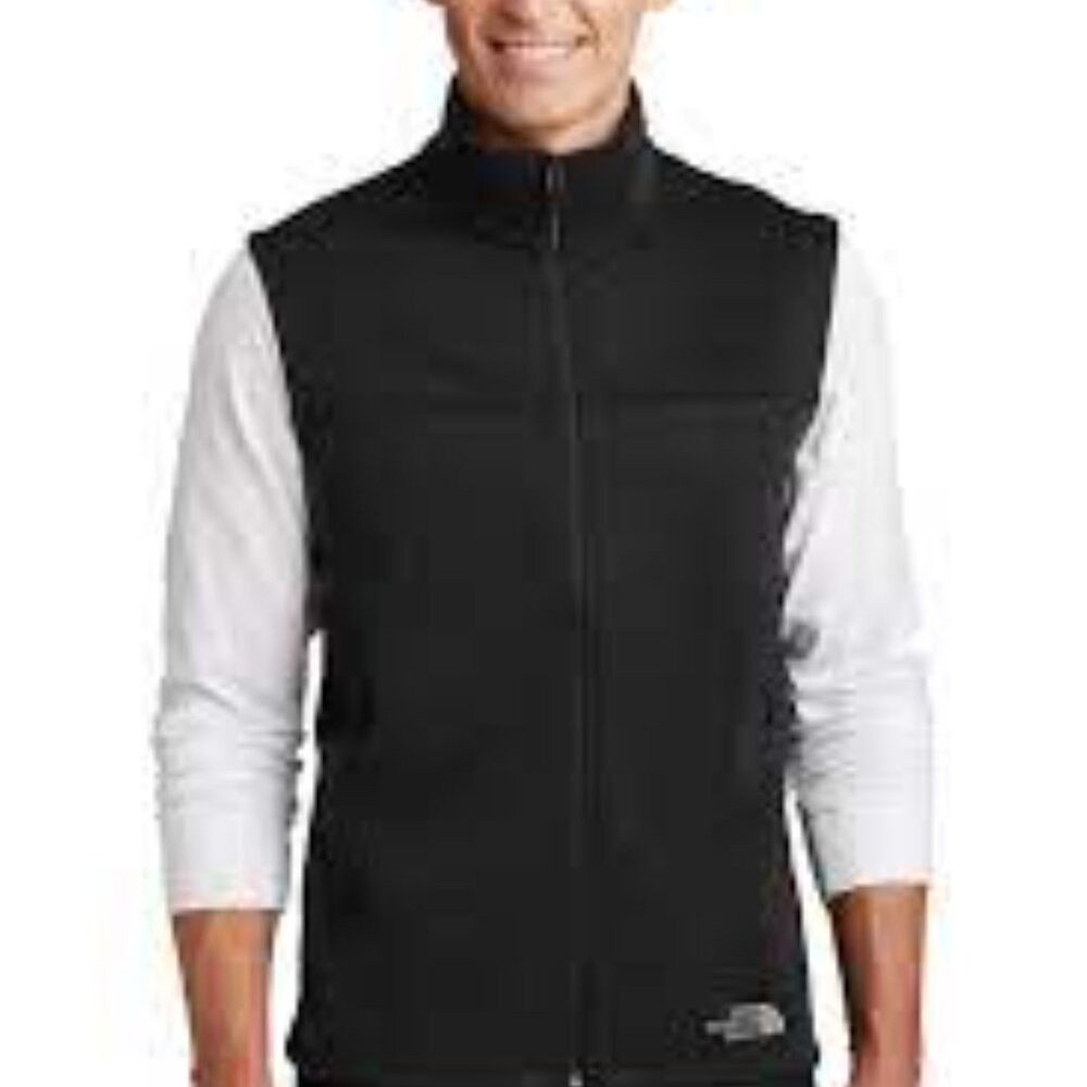 The North Face‎ Men's Black Ridgewall Soft Shell Sleeveless Winter Vest Size XXL